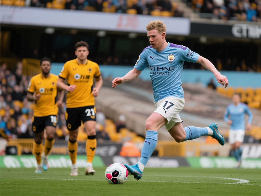 【英超】德布劳内建功，曼城小胜狼队跃居积分榜第三